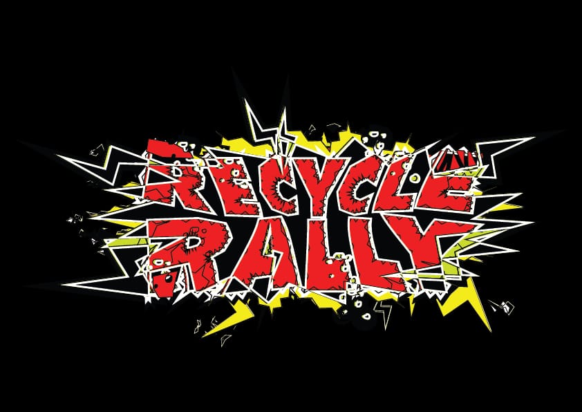 Recycle rally powertool race