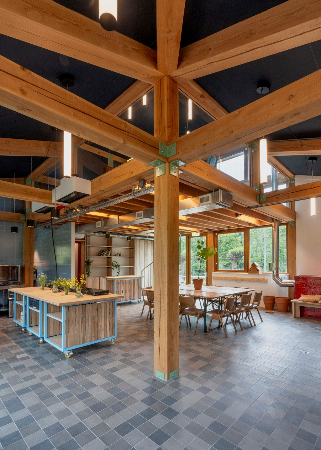 interieur van de boerderij