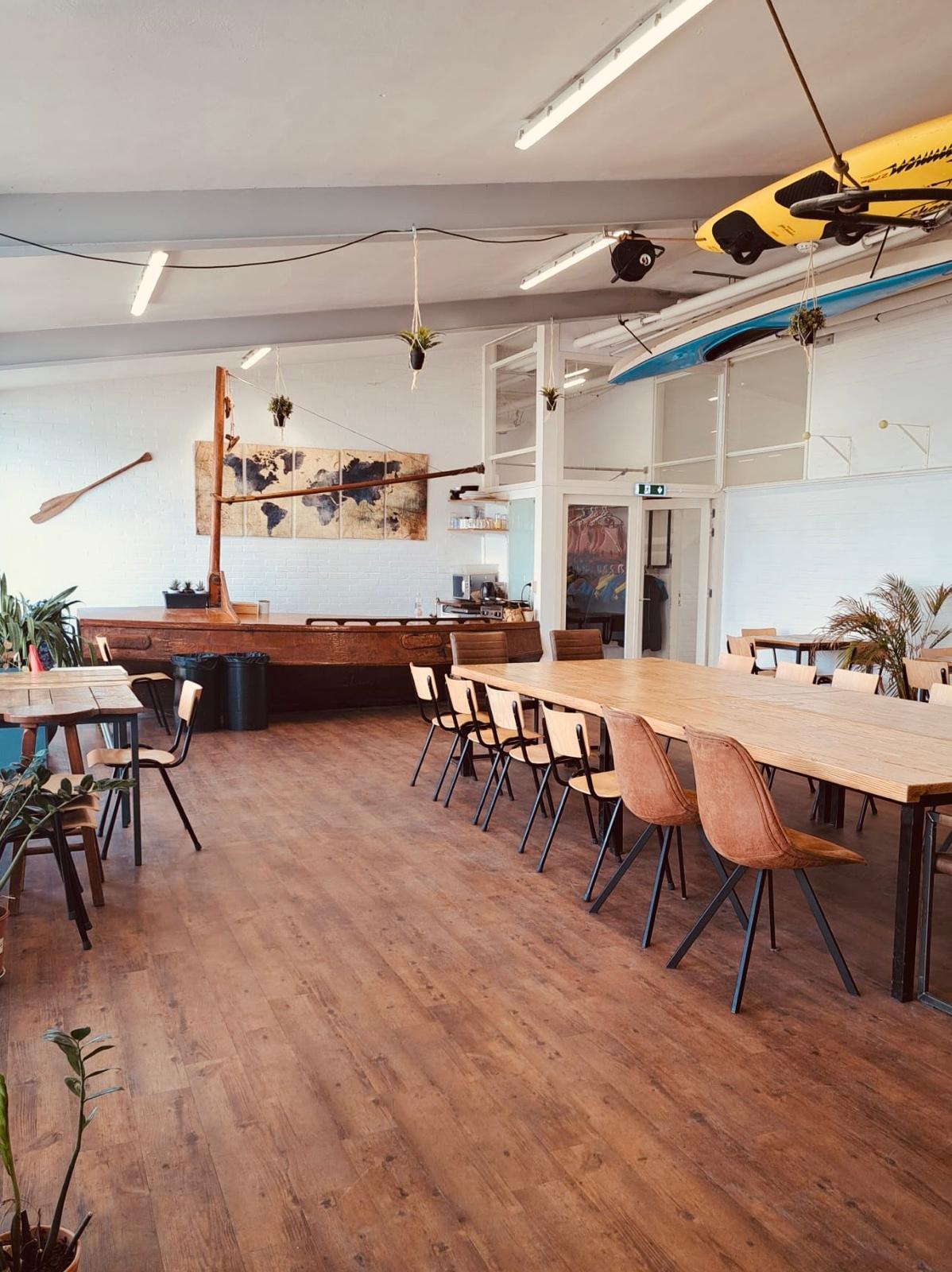 Het boothuis van Jeugdland Amsterdam